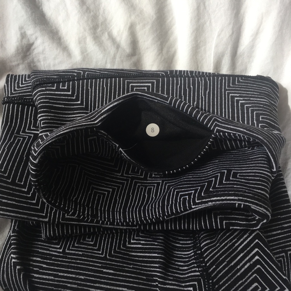 Lululemon Wonder Under Jacquard Maze Leggings - Picture 3 of 3